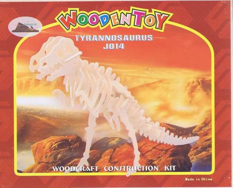 Tyrannosaurus, Woodcraft Construction Kit (1)